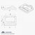 Chrome Plastic Rocker Switch Cover With Stainless Plaque For Peterbilt - PTO Control