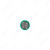 4 Micro LED 1893 Type Bulb - Green (2-Pack)