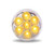 2.5" Clear Amber Marker Round LED Light