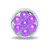 2.5" Amber Marker to Purple Auxiliary Round LED Light
