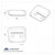 Air Valve Bezel Cover For 2008-2023 Peterbilt 389