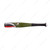 17" Aluminum Tire Checker Bat With P-40 Warhawk Shark Mouth Graphic