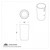 Steel Lower Gearshift Knob Cover - Chrome