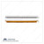 14 LED 12" Turn Signal Light Bar - Amber LED/Amber Lens