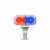 Amber/Red Clearance Marker to Blue Auxiliary Mini Double Face Rectangular LED Light