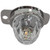 Stainless Steel Peterbilt 589 Interior Light Bracket w/ 1x Watermelon Light Hole