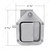Exterior Sleeper Storage Door Handle For Kenworth W900/T800 (2004-2015), Short Striker - Passenger