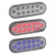 DUAL REVOLUTION RED STOP, TURN & TAIL TO BLUE AUXILIARY LED OVAL LIGHT DUAL REVOLUTION RED STOP, TURN & TAIL TO BLUE AUXILIARY LED OVAL LIGHT