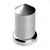 33mm X 3-3/16" Chrome Plastic Pointed Nut Cover With Flange Push-On