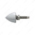 Chrome Bullet License Plate Fastener (4-Pack)
