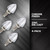 Chrome Bullet License Plate Fastener (4-Pack)