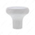 "Tractor" Deluxe Aluminum Screw-On Air Valve Knob With Stainless Plaque - Pearl White