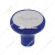 Deluxe Aluminum Screw-On Air Valve Knob With Stainless Trailer Plaque - Indigo Blue Deluxe Aluminum Screw-On Air Valve Knob With Stainless Trailer Plaque - Indigo Blue