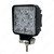 9 High Power LED 4-1/4" Square "Competition Series" Work Light - Flood