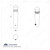Long Peterbilt Toggle Switch Extension - Pointed (2-Pack)