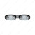 2 Gauge Cluster Bezel With Visor For 2006+ Peterbilt - Horizontal