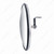 8-1/2" Stainless Steel Convex Mirror With Centered Mounting Stud