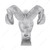 Die-Cast Bighorn Hood Ornament - Chrome