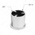 Chrome Steering Wheel Hub For 2007+ Freightliners