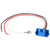 Universal 3-Wire 90° Plug-In Pigtail for Female Pin Lights