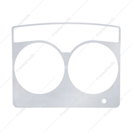 STAINLESS SPEED/TACHOMETER DASH PANEL TRIM FOR 2006+ KENWORTH W900, T800, & C500