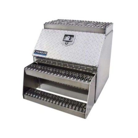 Chandler Step Box 24x28x30 Aluminum
