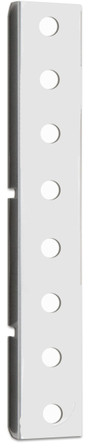 STAINLESS STEEL FRONT AIR CLEANER BRACKETS W/ 8 – 3/4″ LIGHT HOLES FOR PETERBILT 2005+