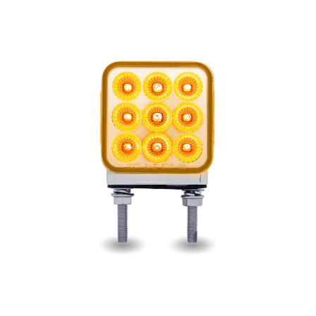 Clear Amber/Red Stop, Turn & Tail 3″ Mini Double Face Round Reflector LED Light Clear Amber/Red Stop, Turn & Tail 3″ Mini Double Face Round Reflector LED Light