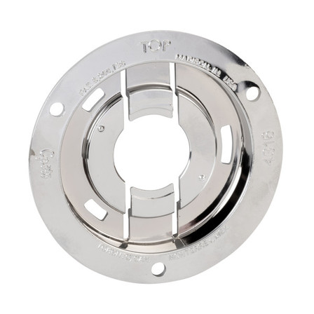 BRACKET,2.5",CHROME,PLASTIC, THEFT-RESISTANT FLANG