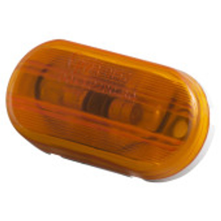 Ylw Oval Clr/Mkr Lamp..Duramold 2-Bulb Oval, Pigta Ylw Oval Clr/Mkr Lamp..Duramold 2-Bulb Oval, Pigta