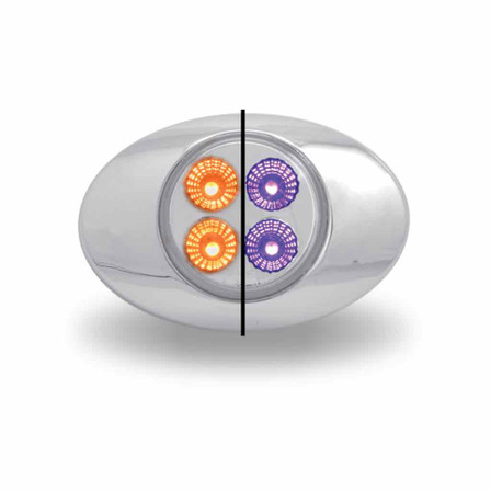 Amber Marker to Purple Auxiliary Generation 2 LED Light - 4 Diodes Amber Marker to Purple Auxiliary Generation 2 LED Light - 4 Diodes