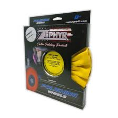 Yellow Airway Mill Treat 8" Buffing Wheel