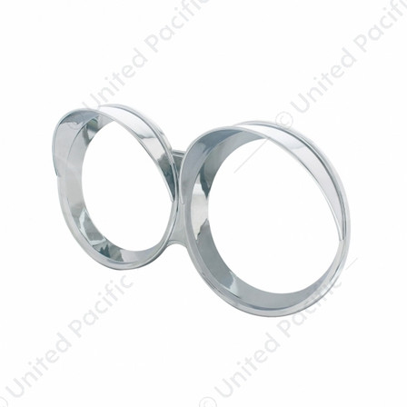 Speed/Tachometer Gauge Bezel With Visor For 2006+ Kenworth