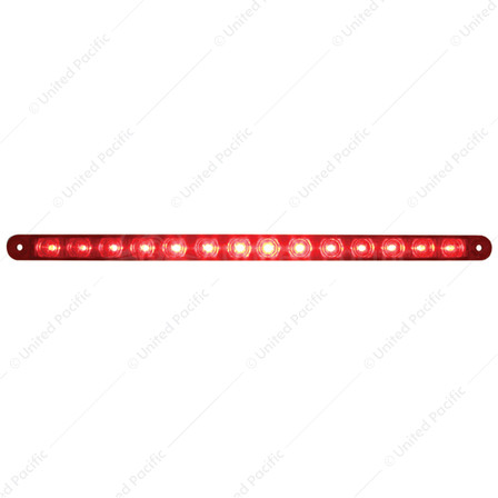 14 LED 12" Stop, Turn & Tail Light Bar - Red LED/R