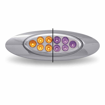 Marker M1 Style Dual Revolution Amber/Purple LED