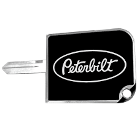 Rectangular Big Key Cover PB Oval Logo Black 190