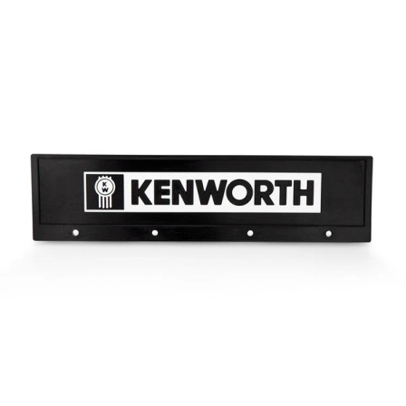 Heavy Duty Quarter Fender Top Mudflap with Kenworth Logo