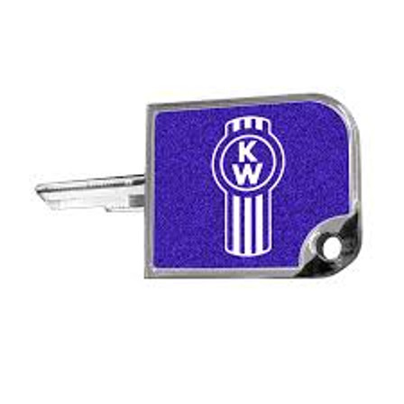 Rectangular Big Key Cover KW Logo Blue 647