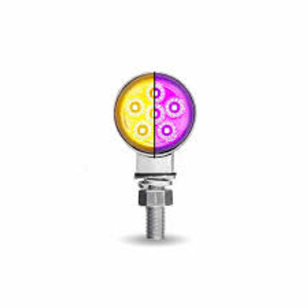 Double Faces 1.8" Mimi Lollipop Dual Clear A/R/P