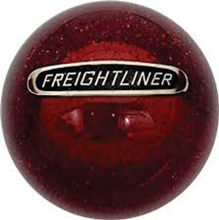 Red Glitter Freightliner Shift Knob