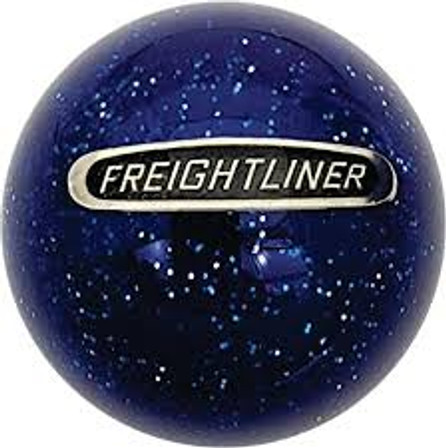 Blue Glitter Freightliner Shift Knob