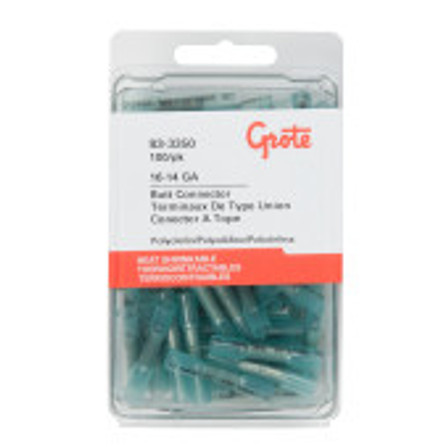 HEAT SHRINK BUTT, 16-14 GA, PK 100