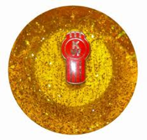 Amber Glitter Kenworth Shift Knob