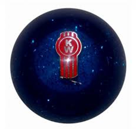 Blue Glitter Kenworth Shift Knob