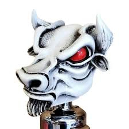 El Toro Bull White w/ Red eyes