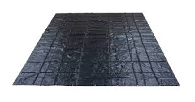 16X16 18 Oz 4' Drop  Steel  Coil Tarp