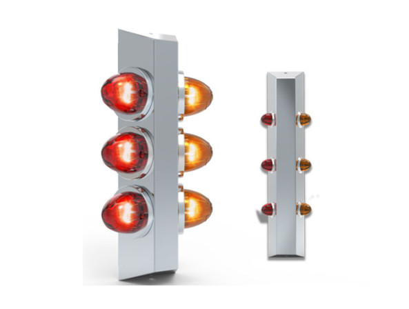 17.75" SWITCHBLADE LIGHT BARS W/12 .75" HLS