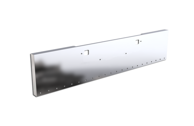 Peterbilt 389 20" Box End Bumper w/ 22 .75" Light Holes