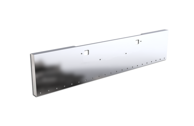 Peterbilt 389 18" Box End Bumper w/ 22 .75" Light Holes