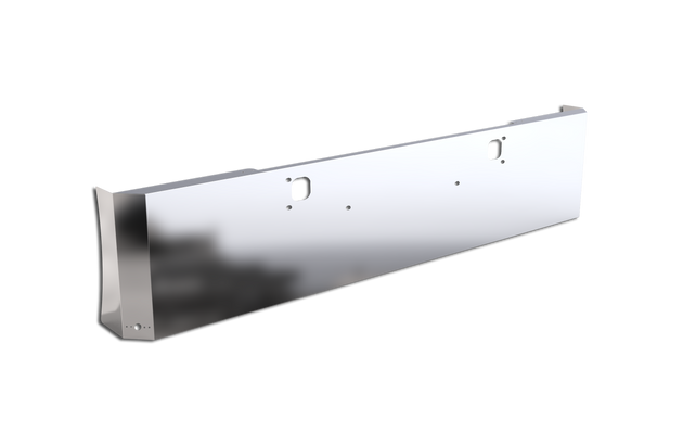KW W900 Blind Mount 18" Miter End Bumper w/ 2 Watermelon Holes